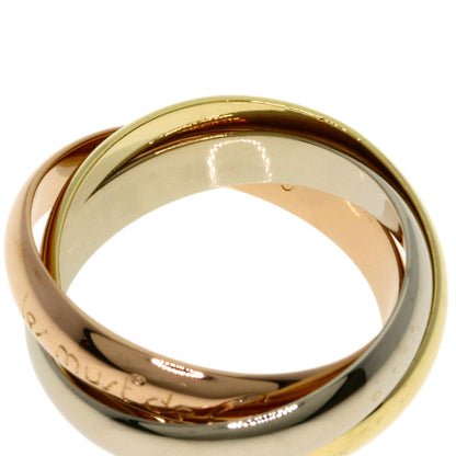 CARTIER Trinity #48 Ring K18 Yellow Gold K18 White GoldLadies [Used]