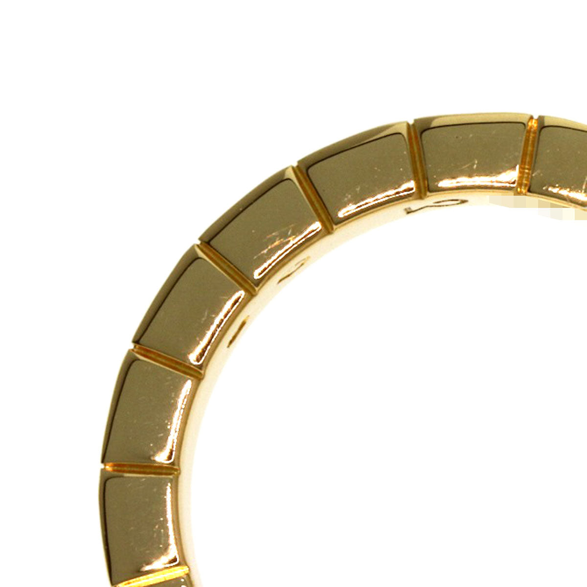 CARTIER Laniere # 48 Ring K18 Yellow Gold Ladies [Used]