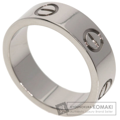 CARTIER love ring #49 Ring K18 White Gold Ladies [Used]