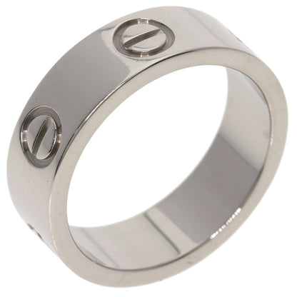 CARTIER love ring #49 Ring K18 White Gold Ladies [Used]