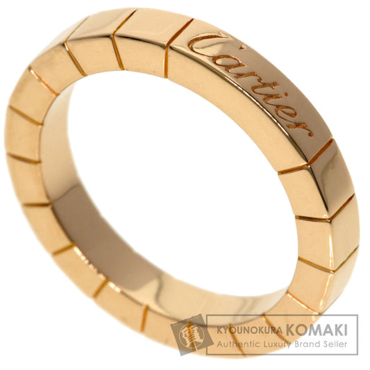 CARTIER Lanier # 47 Ring K18 Pink Gold Ladies [Used]
