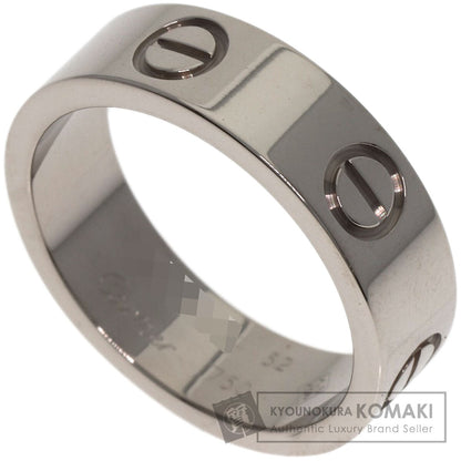 CARTIER love ring #52 Ring K18 White Gold Ladies [Used]