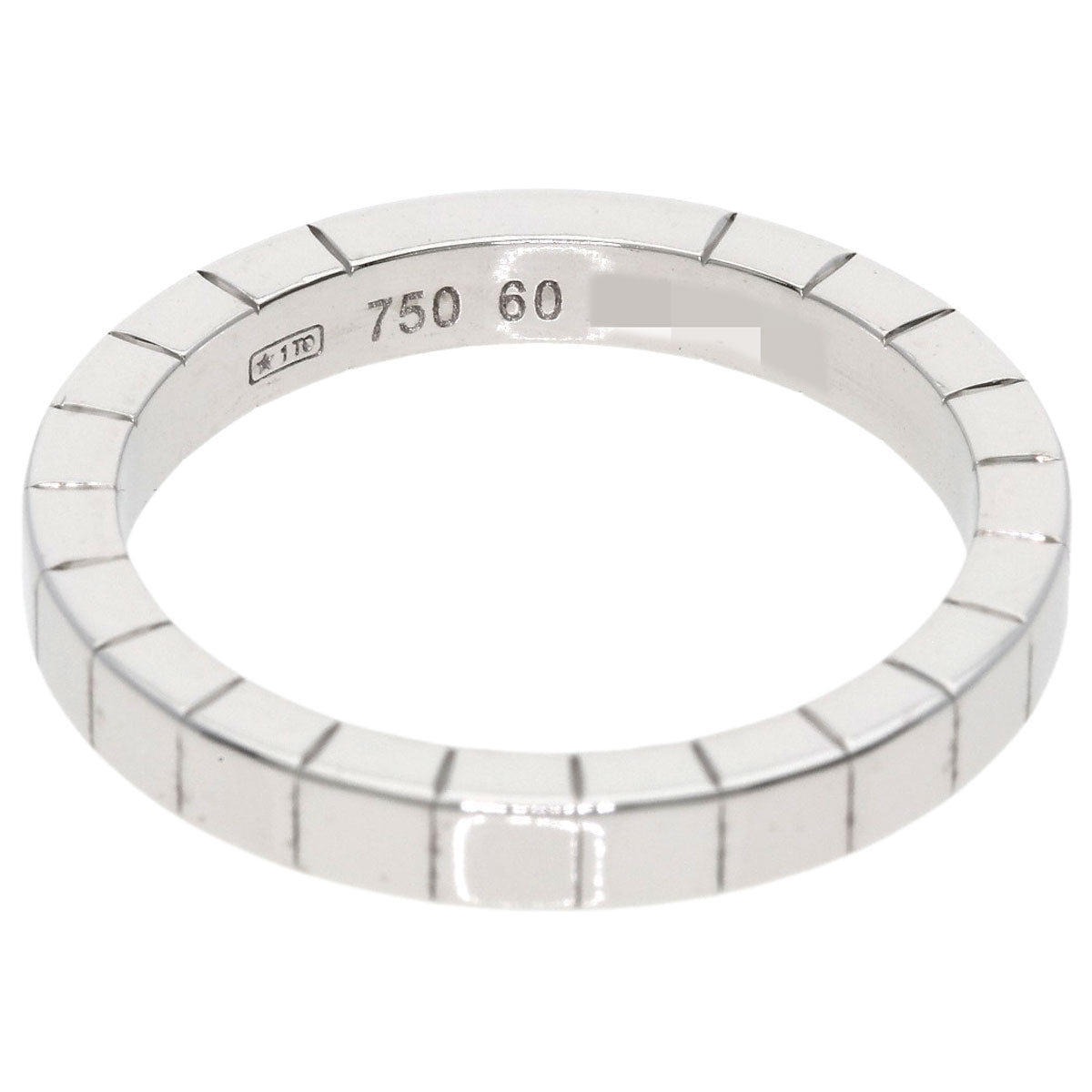 CARTIER Lanier # 60 Ring K18 White Gold Ladies [Used]