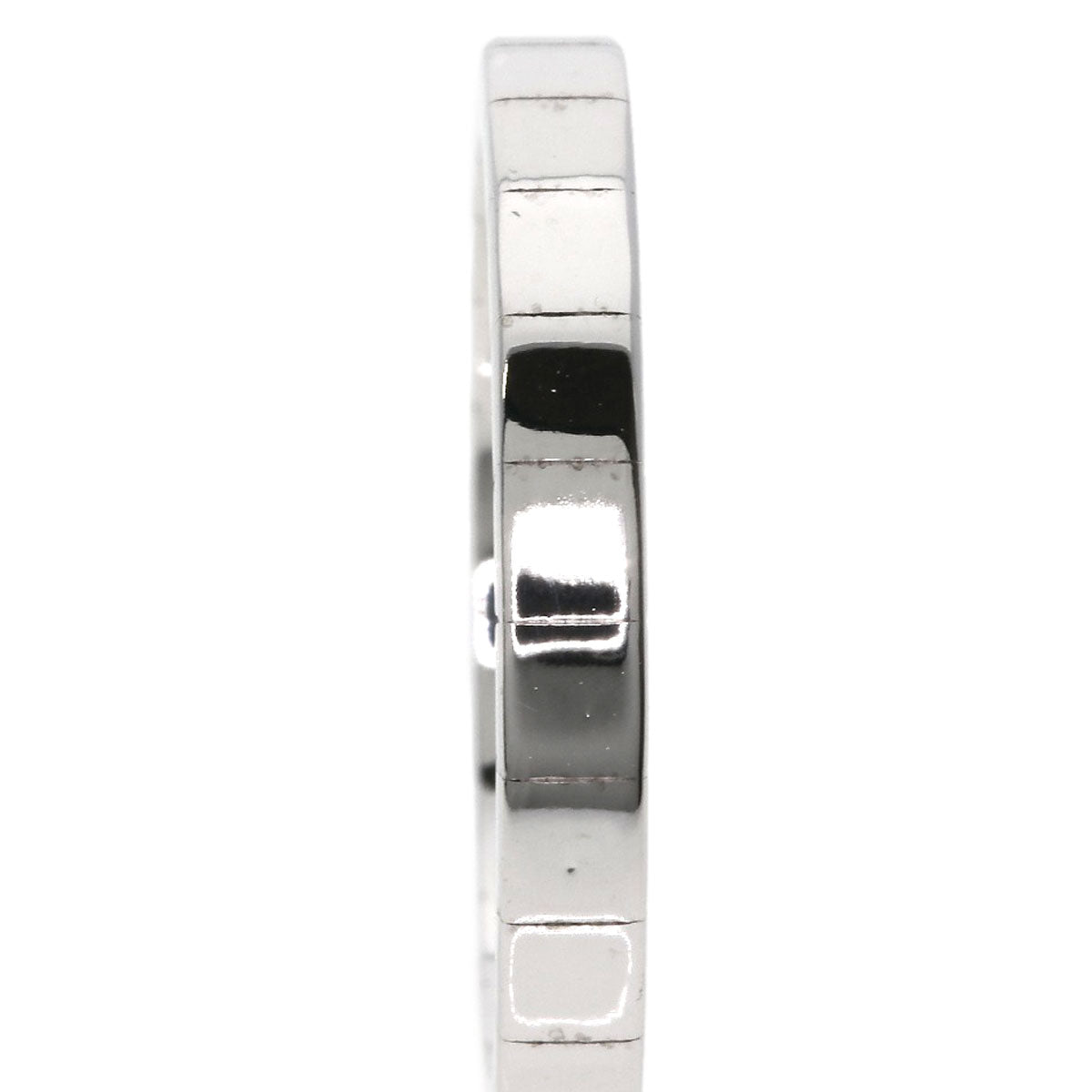 CARTIER Lanier # 60 Ring K18 White Gold Ladies [Used]