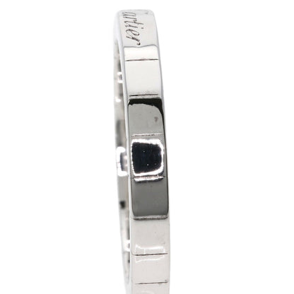 CARTIER Lanier # 60 Ring K18 White Gold Ladies [Used]