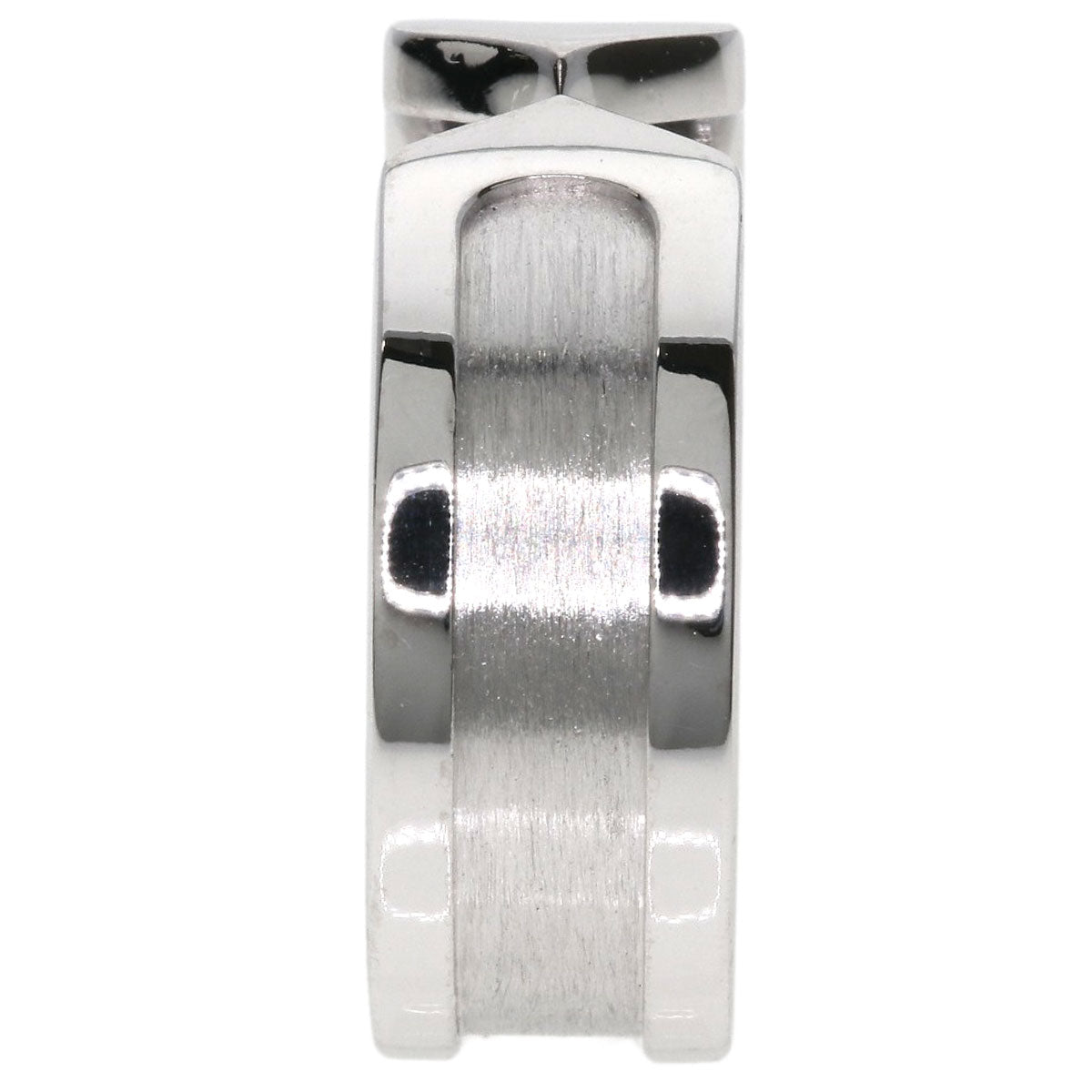 CARTIER C2 ring SM #47 Ring K18 White Gold Ladies [Used]