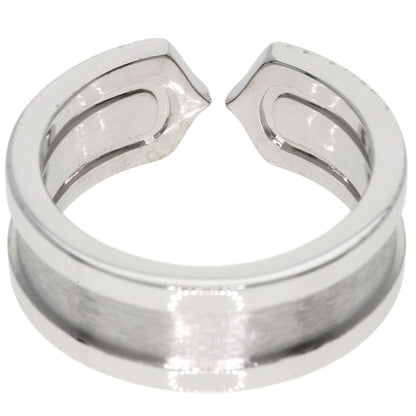 CARTIER C2 ring SM #47 Ring K18 White Gold Ladies [Used]