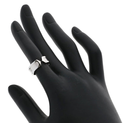 CARTIER C2 ring SM #47 Ring K18 White Gold Ladies [Used]