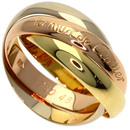 CARTIER Trinity #48 Ring K18 Yellow Gold K18 White GoldLadies [Used]