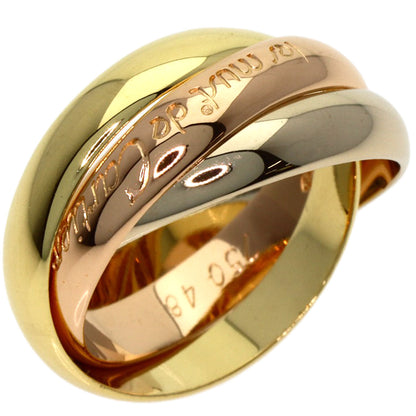 CARTIER Trinity #48 Ring K18 Yellow Gold K18 White GoldLadies [Used]