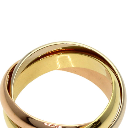 CARTIER Trinity #48 Ring K18 Yellow Gold K18 White GoldLadies [Used]