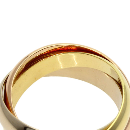 CARTIER Trinity #48 Ring K18 Yellow Gold K18 White GoldLadies [Used]