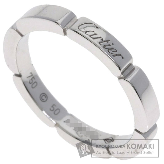 CARTIER Mayon PANTHERE # 50 Ring K18 White Gold Ladies [Used]