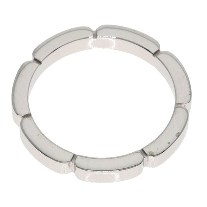 CARTIER Mayon PANTHERE # 50 Ring K18 White Gold Ladies [Used]