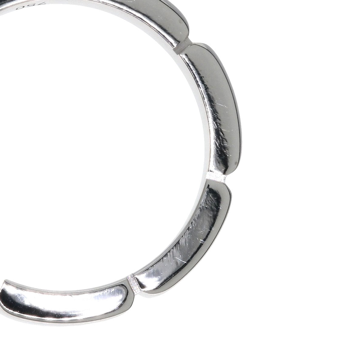 CARTIER Mayon PANTHERE # 50 Ring K18 White Gold Ladies [Used]