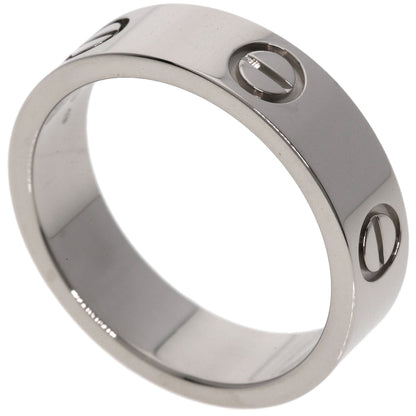 CARTIER love ring #56 Ring K18 White Gold Ladies [Used]