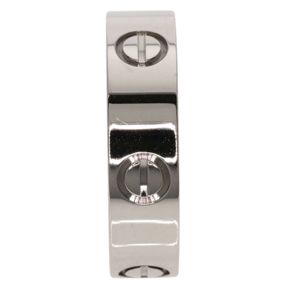 CARTIER love ring #56 Ring K18 White Gold Ladies [Used]