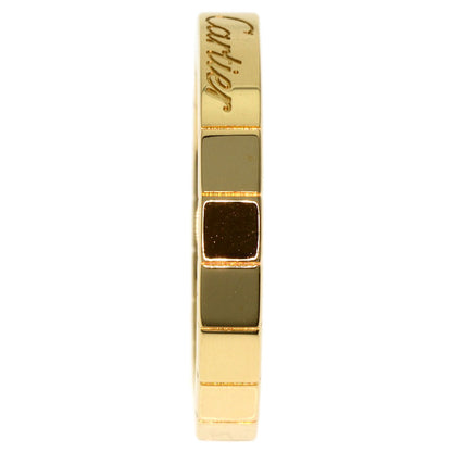 CARTIER Laniere # 49 Ring K18 Yellow Gold Ladies [Used]