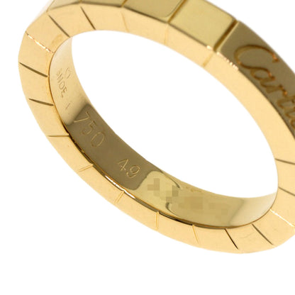 CARTIER Laniere # 49 Ring K18 Yellow Gold Ladies [Used]