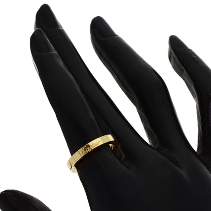 CARTIER Laniere # 49 Ring K18 Yellow Gold Ladies [Used]
