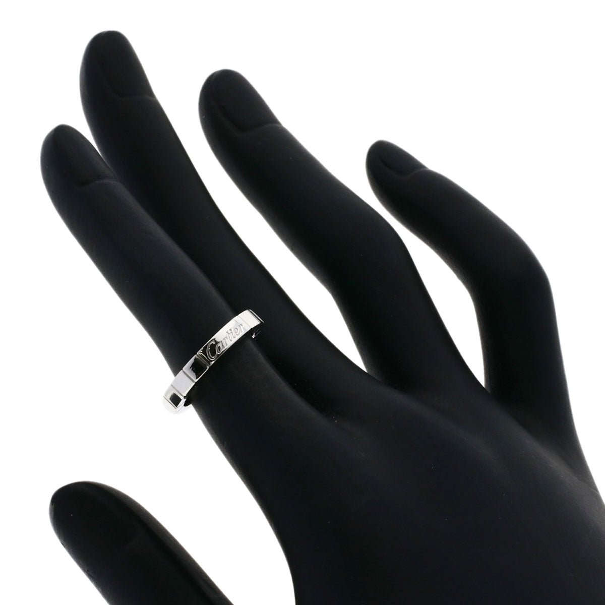 CARTIER Raniere #46 Ring K18 White Gold Ladies [Used]