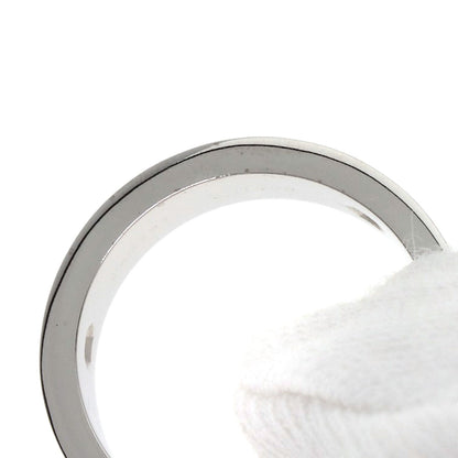 CARTIER love ring 3P Diamond #52 Ring K18 White Gold Ladies [Used]