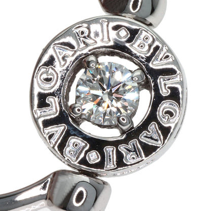 BVLGARI BVLGARI BVLGARI Diamond Flip Ring K18 White Gold Ladies [Used]