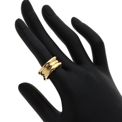 BVLGARI B.zero1 3-band #51 Ring K18 Yellow Gold Ladies [Used]