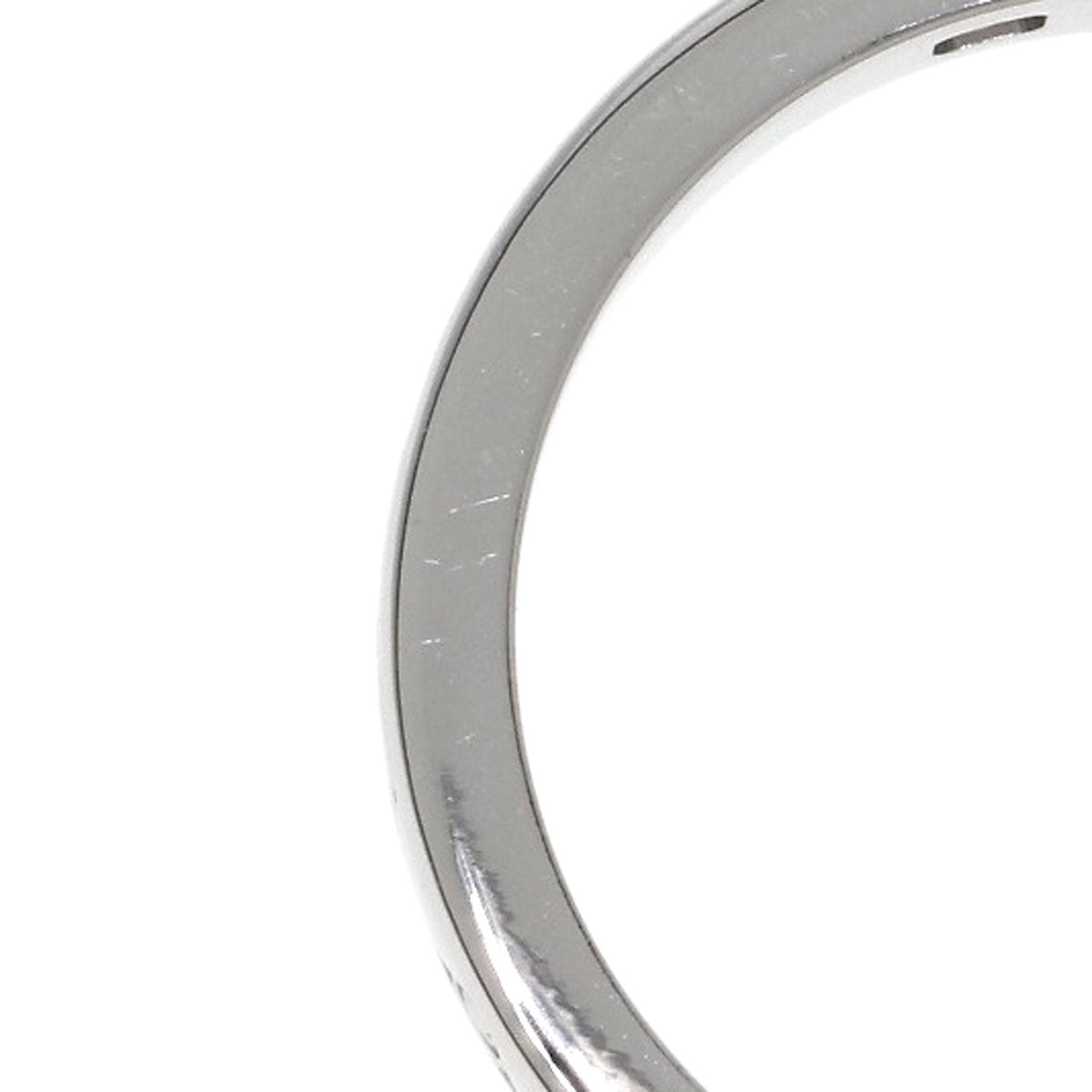 BVLGARI Double logo Diamond Ring K18 White Gold Ladies [Used]