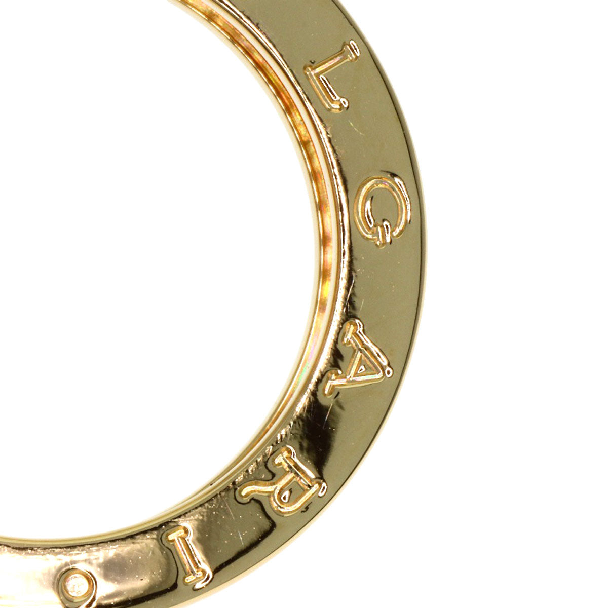 BVLGARI B.zero1 1 band #56 Ring K18 Yellow Gold Ladies [Used]