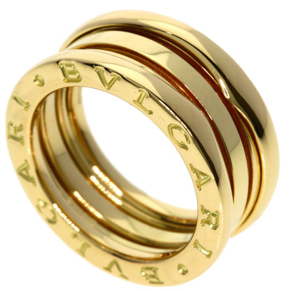 BVLGARI B.zero1 2 Band #49 Ring K18 Yellow Gold Ladies [Used]