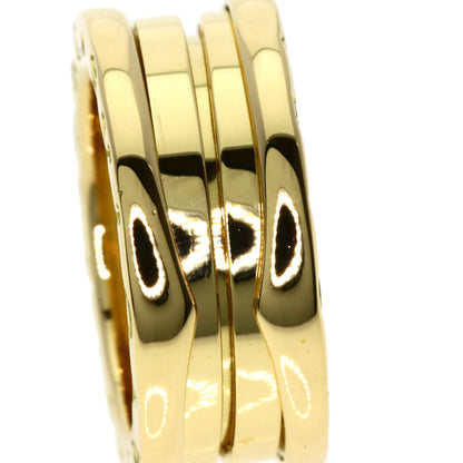 BVLGARI B.zero1 2 Band #49 Ring K18 Yellow Gold Ladies [Used]