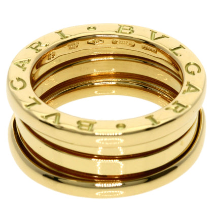 BVLGARI B.zero1 2 Band #49 Ring K18 Yellow Gold Ladies [Used]