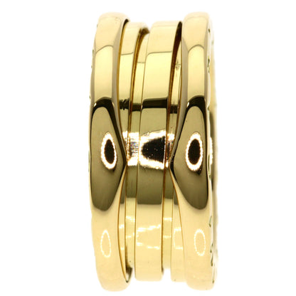 BVLGARI B.zero1 2 Band #49 Ring K18 Yellow Gold Ladies [Used]