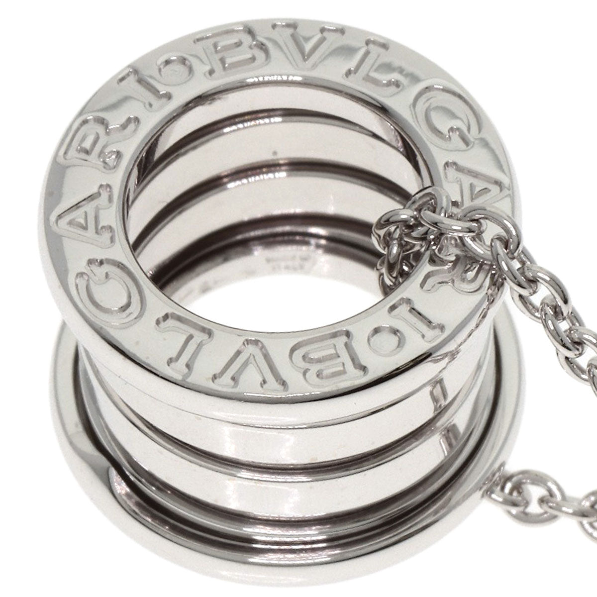 BVLGARI B.zero1 Necklace K18 White Gold Ladies [Used]