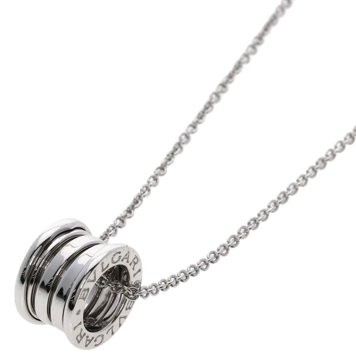 BVLGARI B.zero1 Necklace K18 White Gold Ladies [Used]