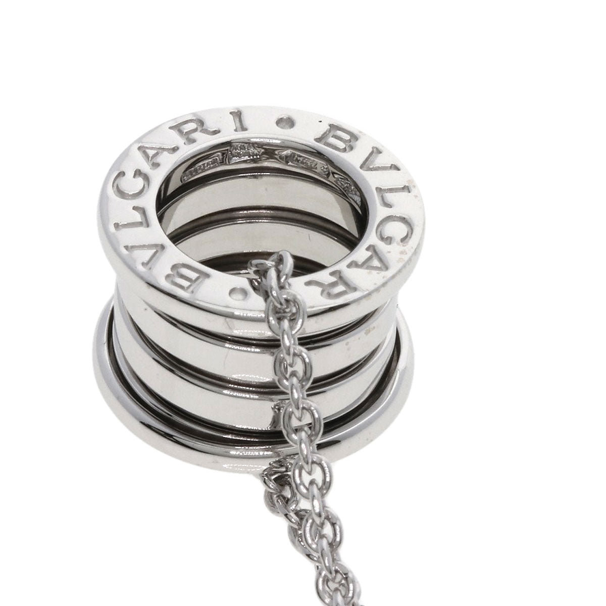 BVLGARI B.zero1 Necklace K18 White Gold Ladies [Used]