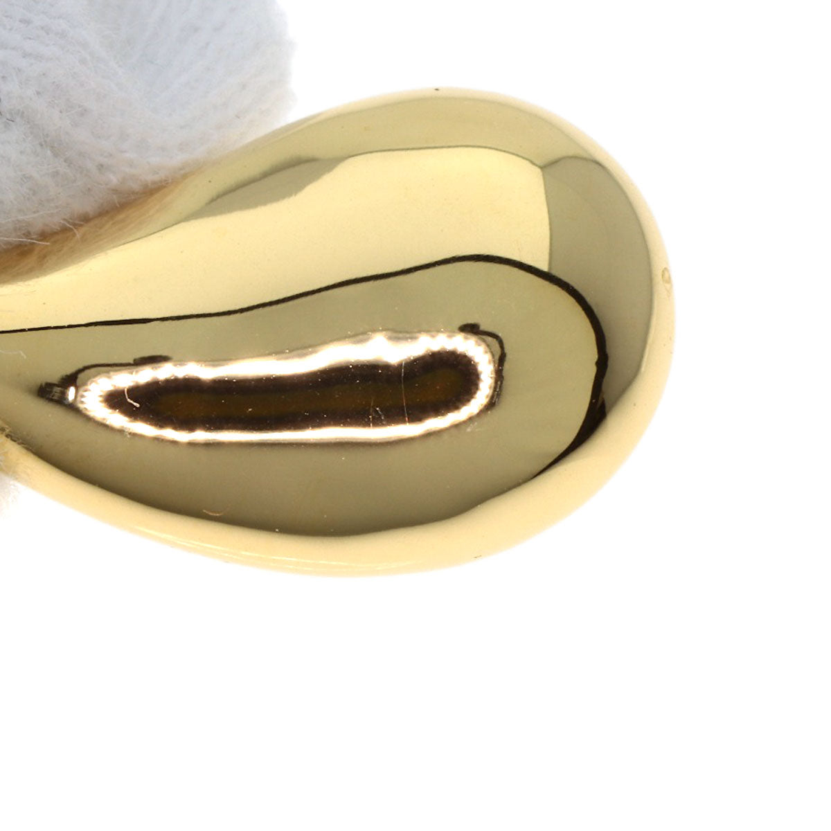 TIFFANY&Co. teardrop Necklace K18 Yellow Gold Ladies [Used]