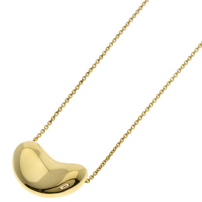 TIFFANY&Co. Bean Necklace K18 Yellow Gold Ladies [Used]