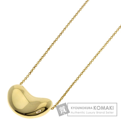 TIFFANY&Co. Bean Necklace K18 Yellow Gold Ladies [Used]