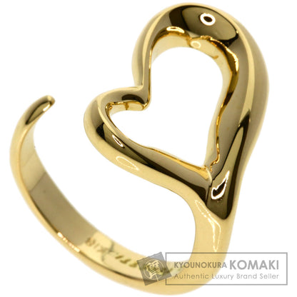 TIFFANY&Co. Open heart Ring K18 Yellow Gold Ladies [Used]