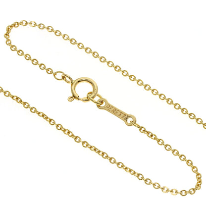 TIFFANY&Co. Leaf Elsa Peretti Necklace K18 Yellow Gold Ladies [Used]