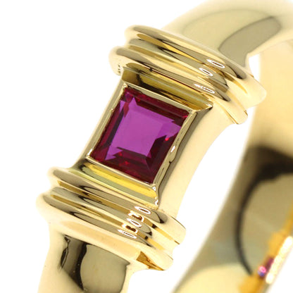 TIFFANY&Co. Stacking Ruby Ring K18 Yellow Gold Ladies [Used]