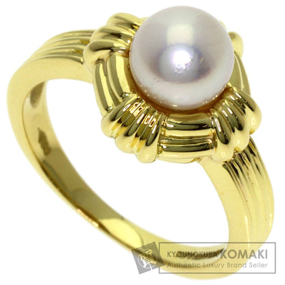 TIFFANY&Co. Akoya pearl Pearl Ring K18 Yellow Gold Ladies [Used]
