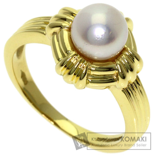 TIFFANY&Co. Akoya pearl Pearl Ring K18 Yellow Gold Ladies [Used]