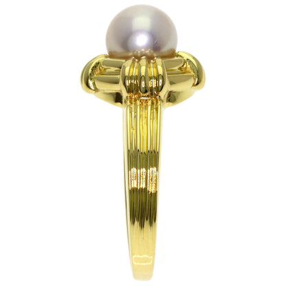 TIFFANY&Co. Akoya pearl Pearl Ring K18 Yellow Gold Ladies [Used]