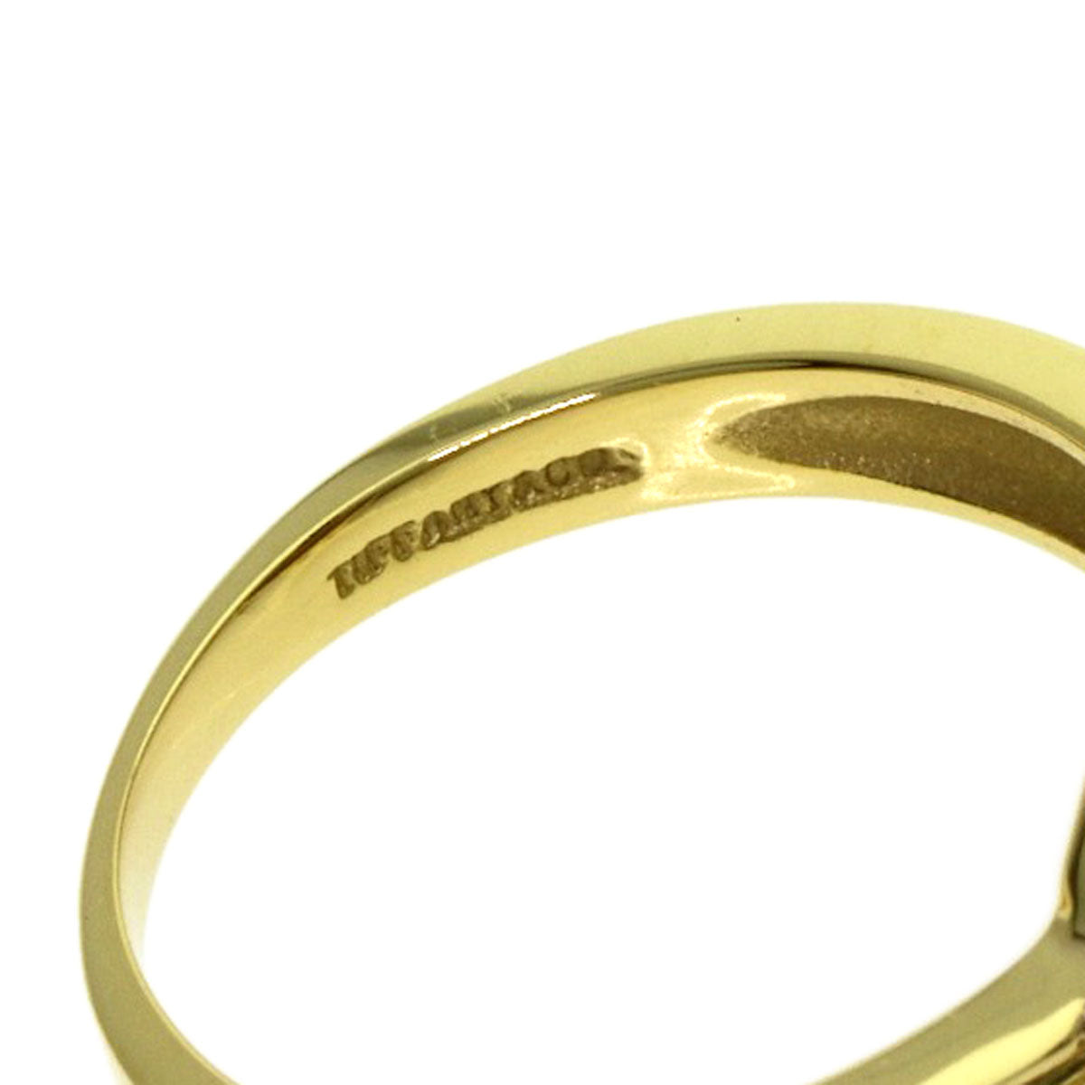 TIFFANY&Co. Akoya pearl Pearl Ring K18 Yellow Gold Ladies [Used]