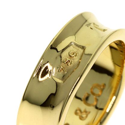 TIFFANY&Co. 1837 Ring K18 Yellow Gold Ladies [Used]