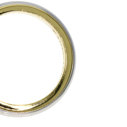 TIFFANY&Co. Milgrain Ring K18 Yellow Gold PT950Ladies [Used]