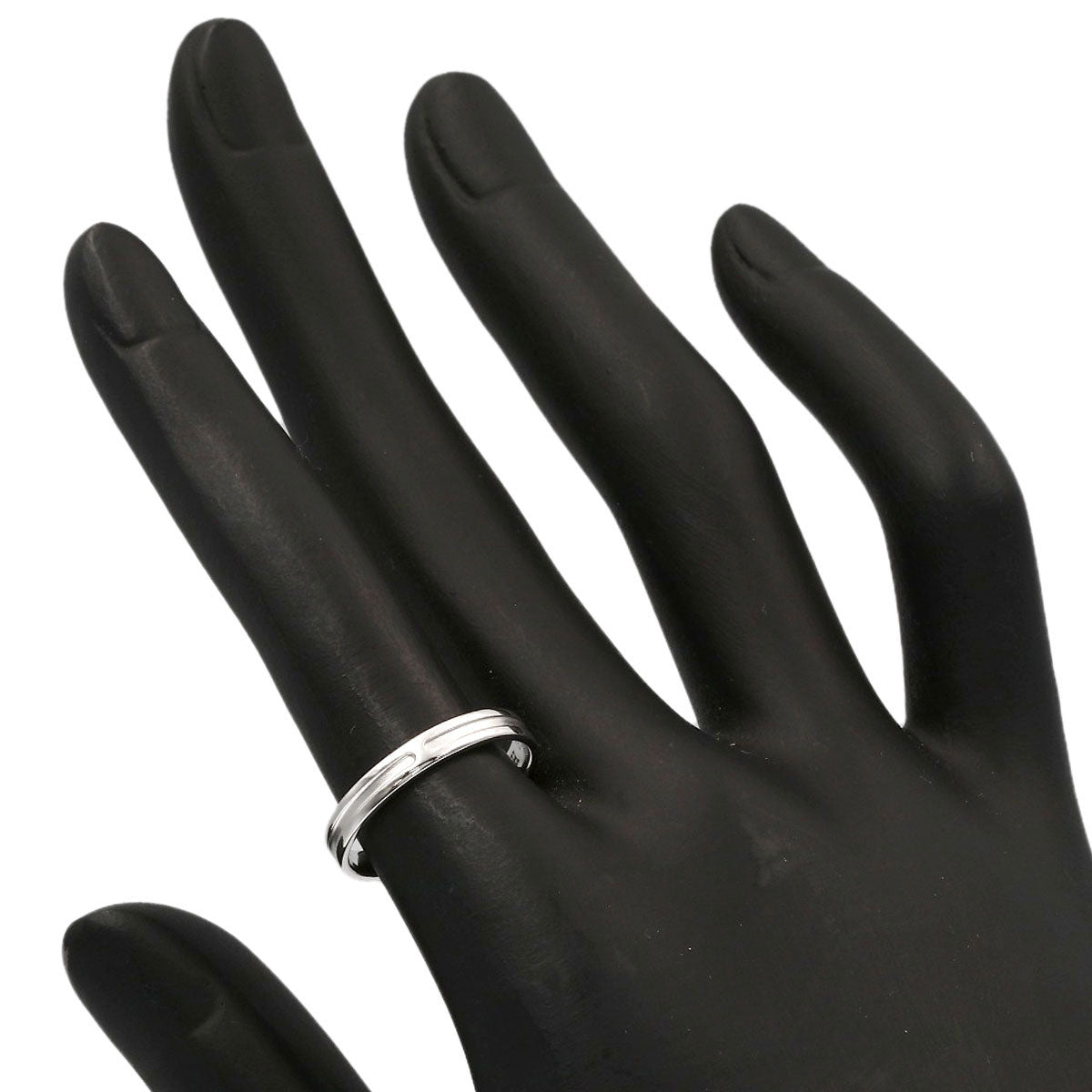 HERMES Arianne #51 Ring K18 White Gold Ladies [Used]